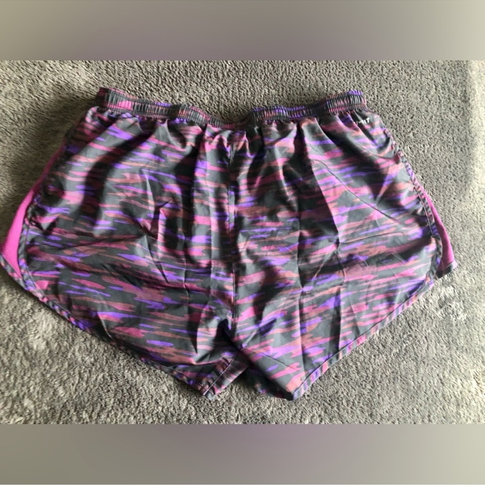 Nike Pink and Purple Athletic Shorts - Picture 3 of 6